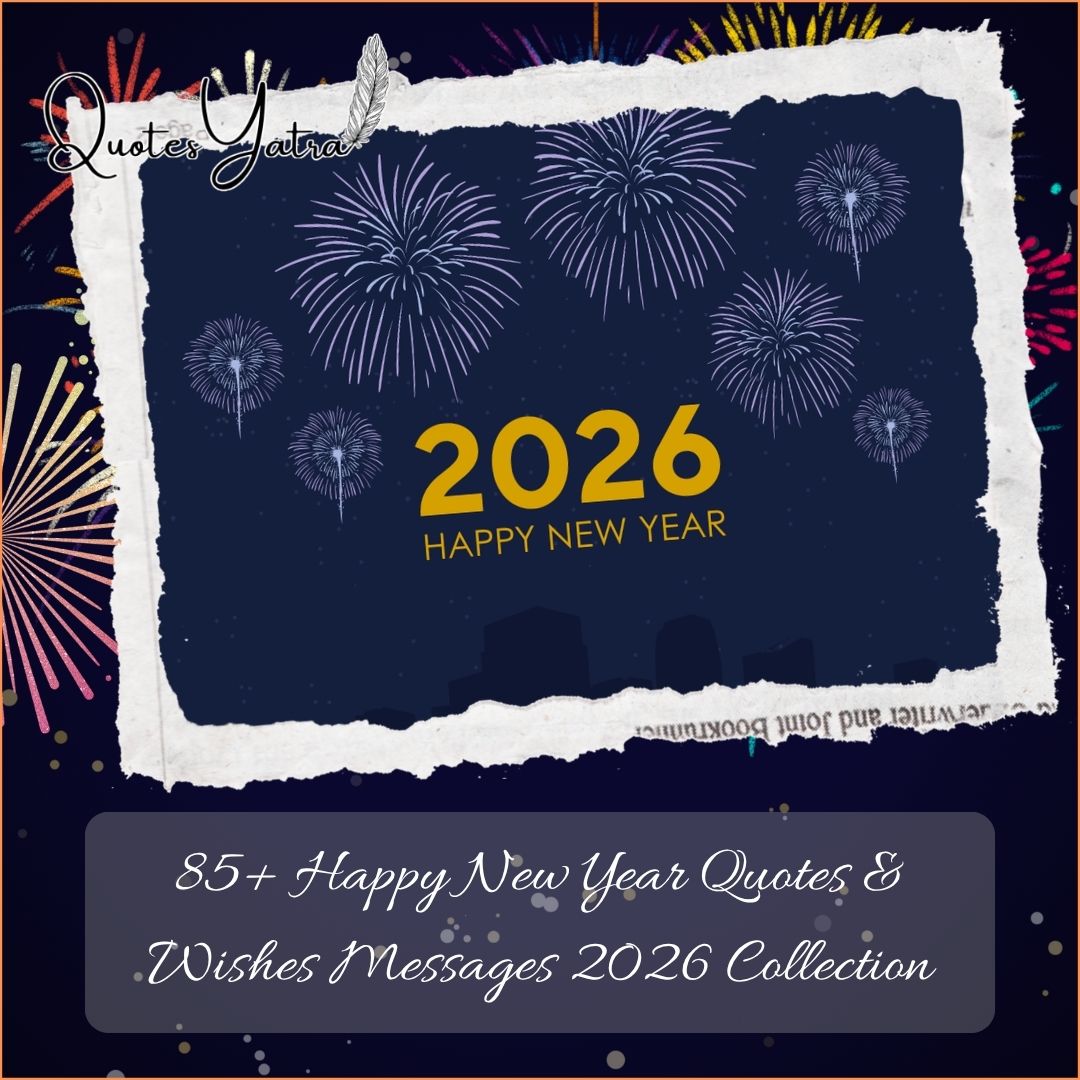 85+ Happy New Year Quotes & Wishes Messages 2026 Collection