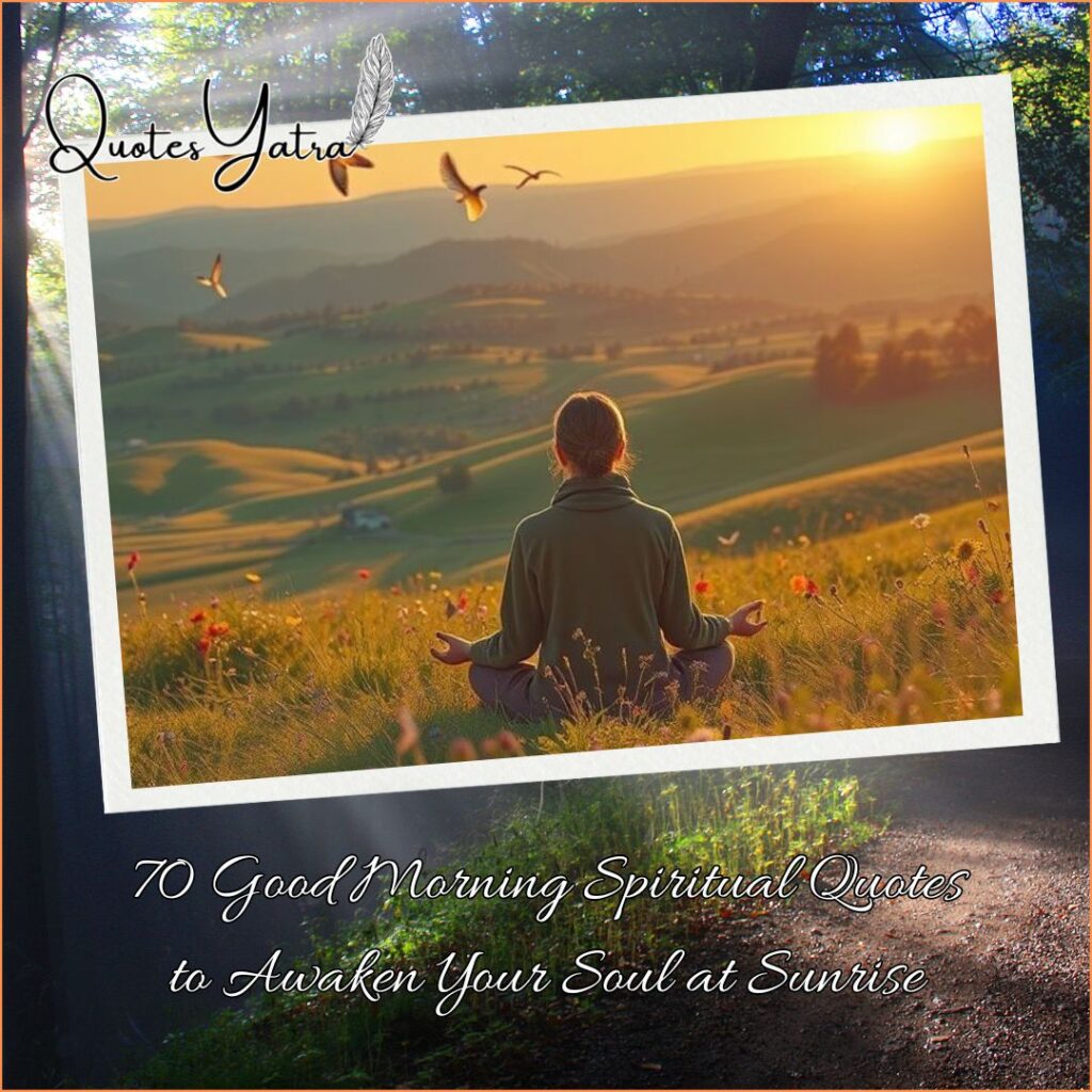 70 Good Morning Spiritual Quotes to Awaken Your Soul at Sunrise