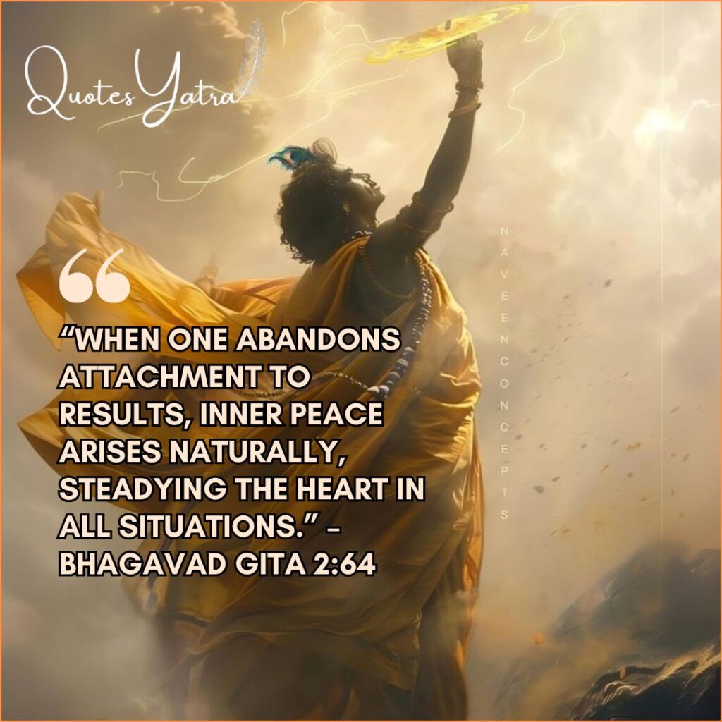 Bhagavad Gita Quotes on Detachment and Balance