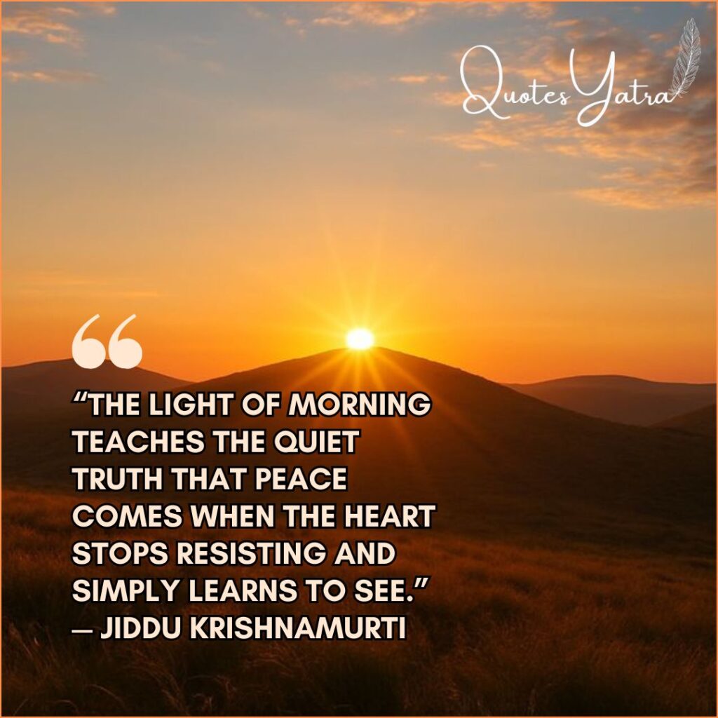 Deep Morning Wisdom to Begin With Clarity