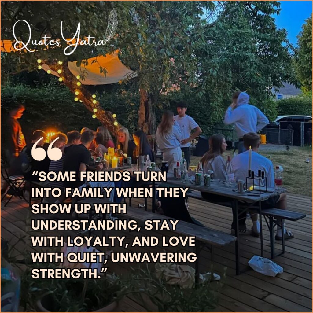 Friends Who Become the Family You Choose