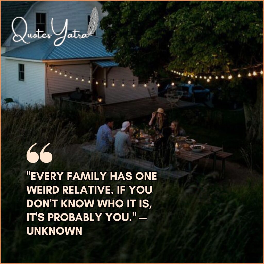 Funny Quotes About Relatives