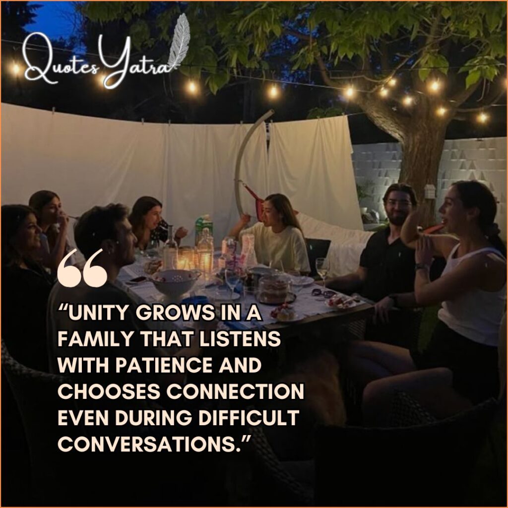 Sayings About Family Unity and Understanding