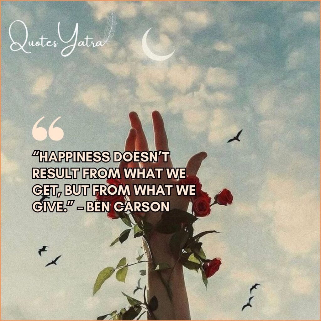 Happiness Through Giving