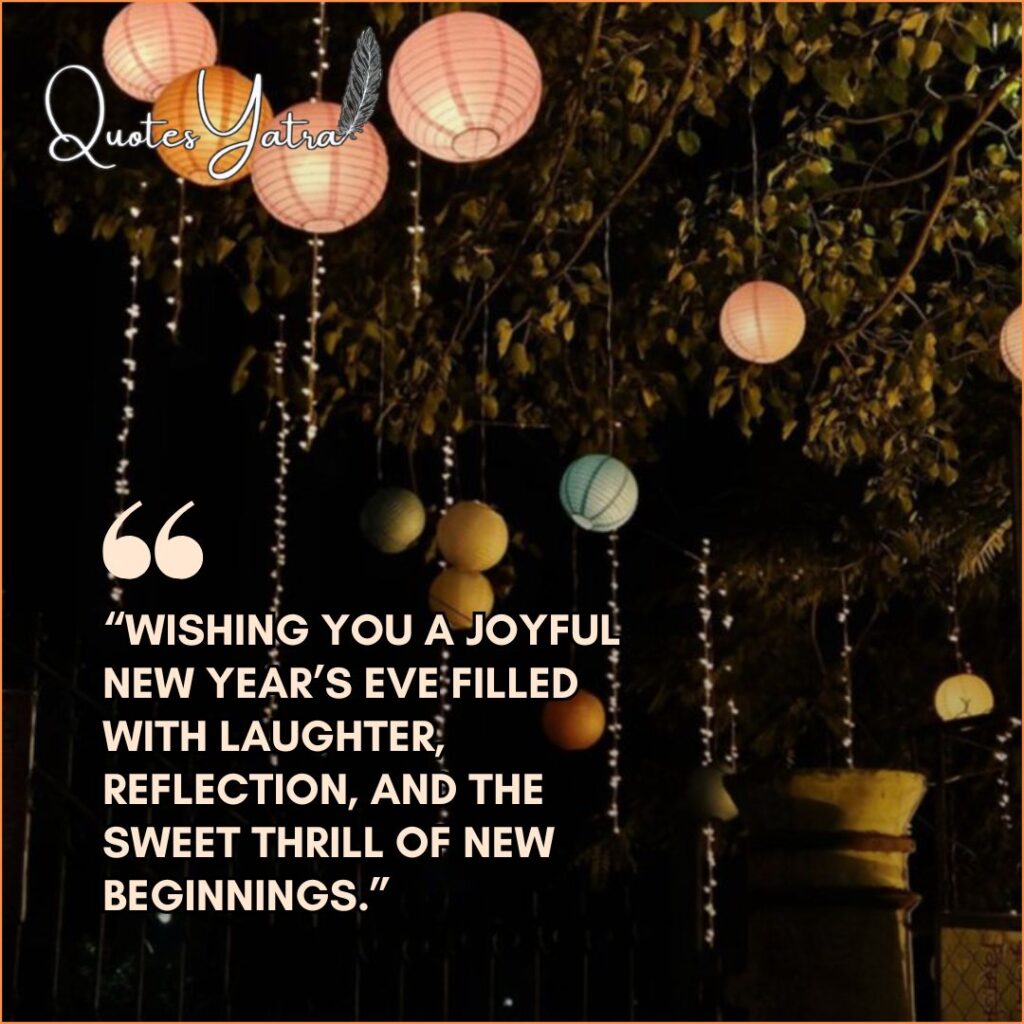 Happy New Year’s Eve Wishes