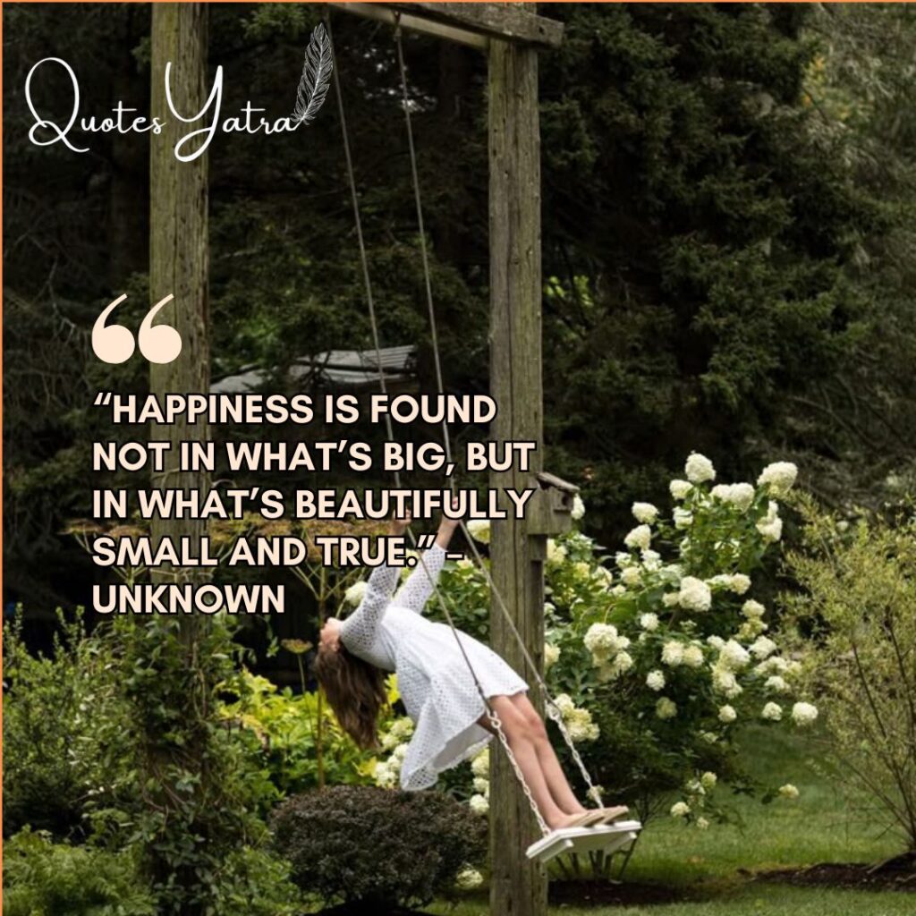 Joy in the Little Things