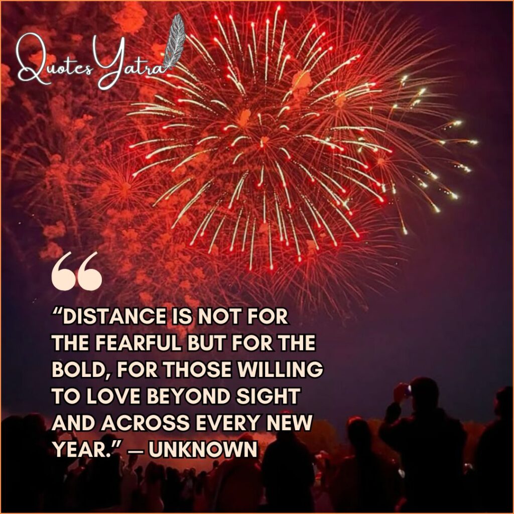 Meaningful Long Distance New Year Wishes