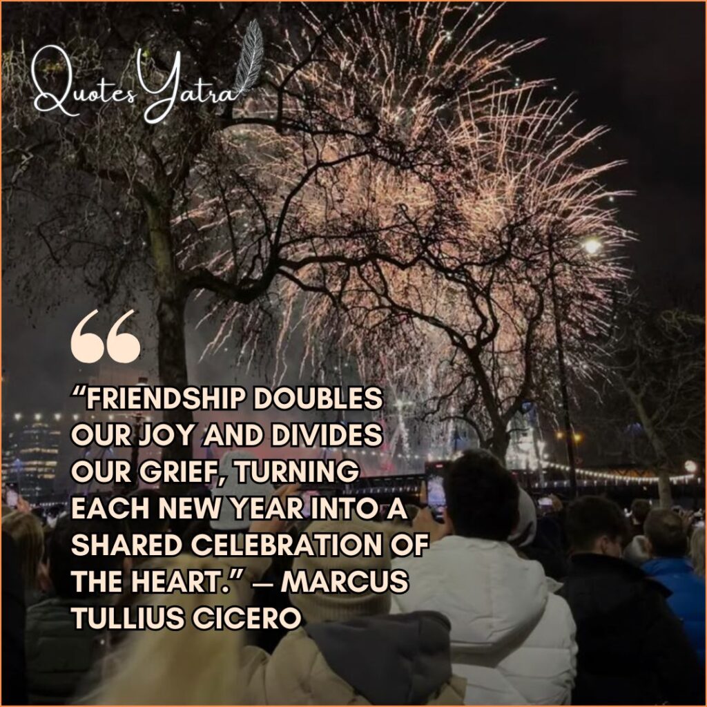 New Year Sayings for Friends