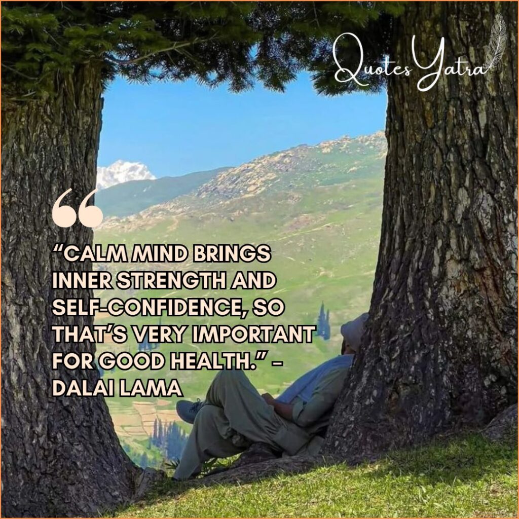 Peaceful Mind Quotes on the Beauty of a Calm Mind