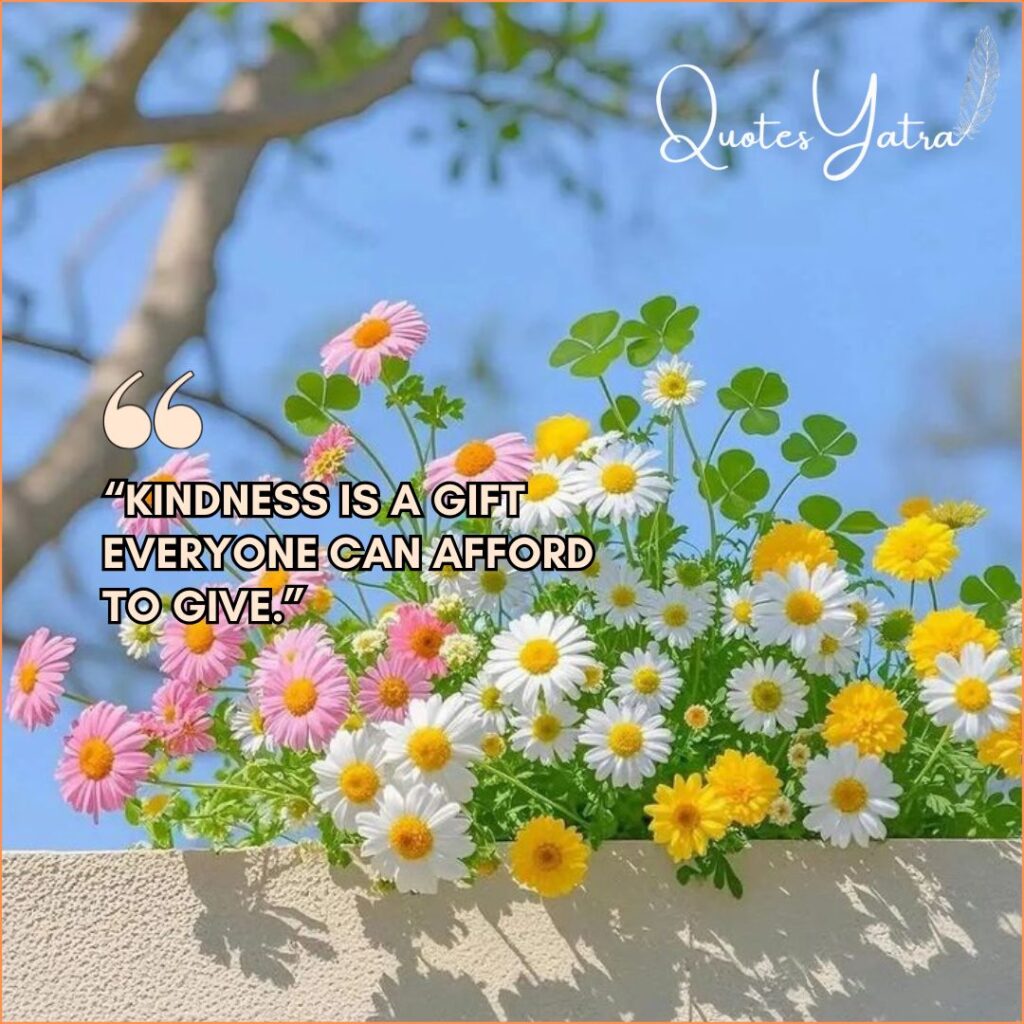 Positive Thoughts About Kindness and Compassion