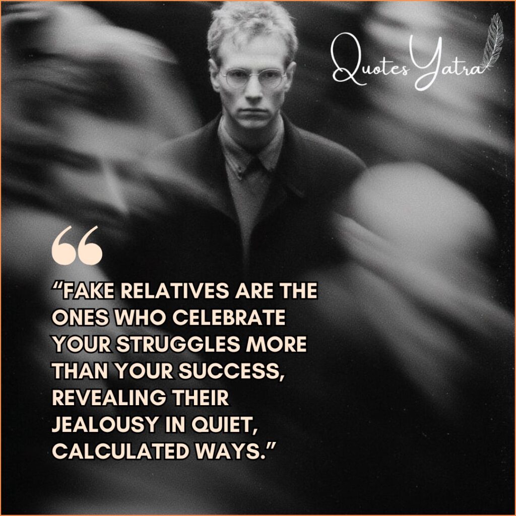 Quotes About Fake Family and Two-Faced Relatives
