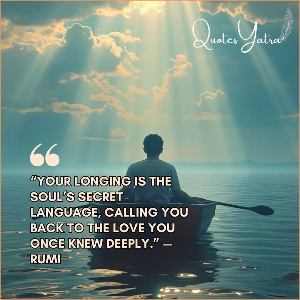 Sayings About the Soul’s Longing for the Divine
