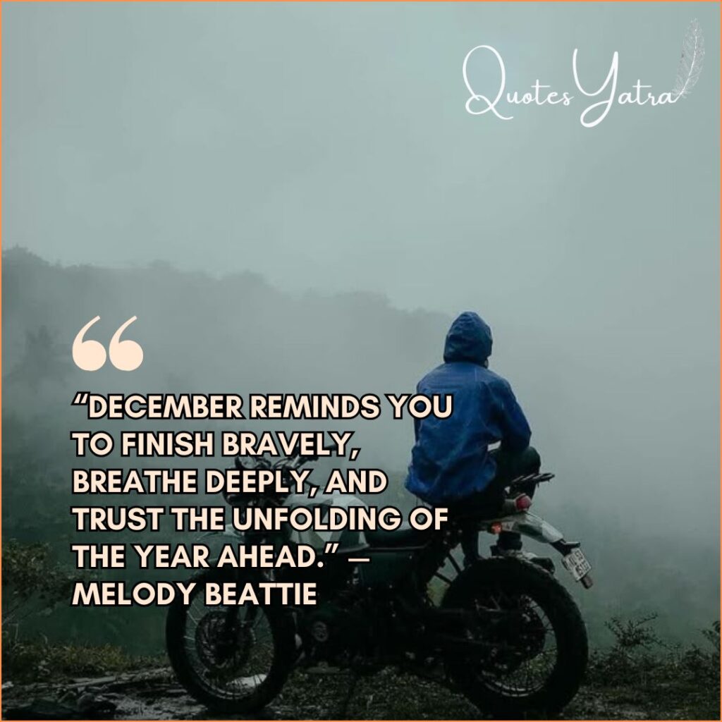 Short December Motivation Lines