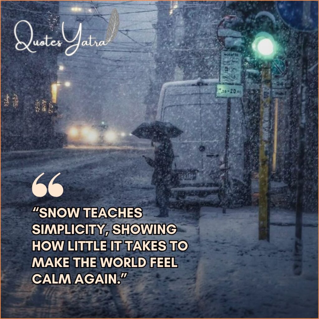 Short Quotes Filled With Winter Wisdom