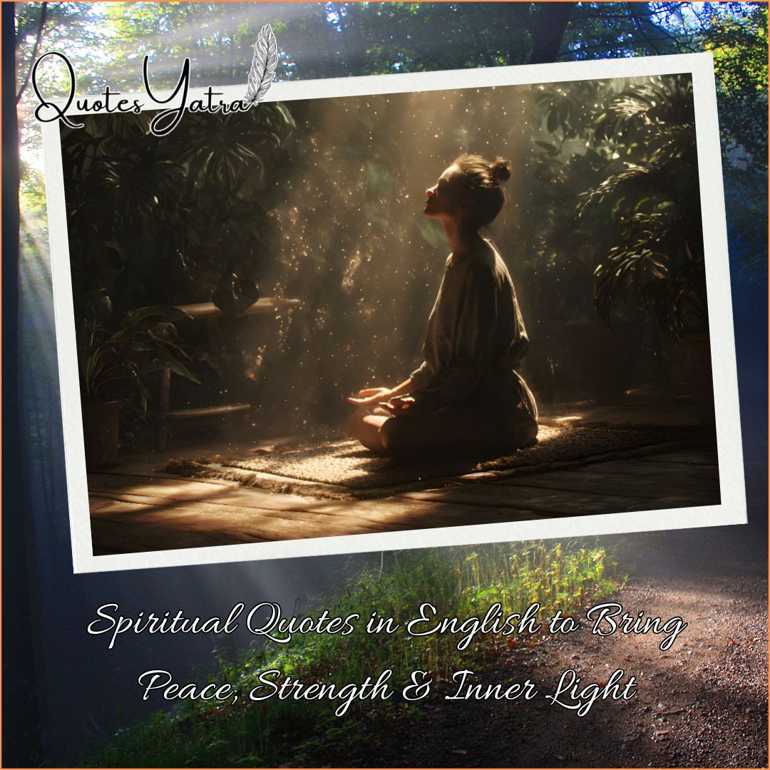 Spiritual Quotes in English to Bring Peace, Strength & Inner Light