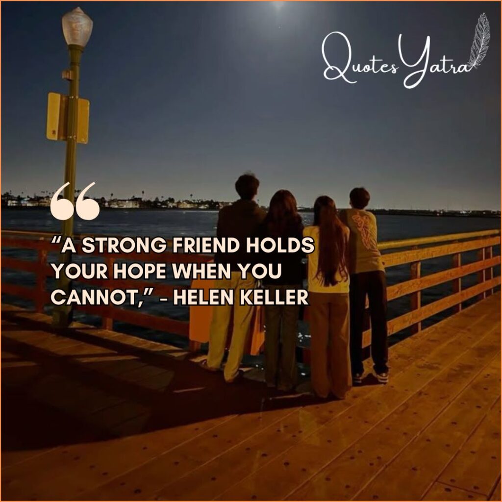 Strength We Borrow from Those Who Stay