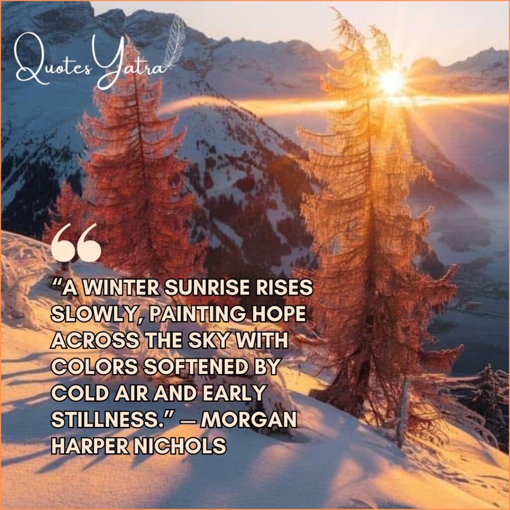 Sunrise Quotes on Soft Light and New Beginnings