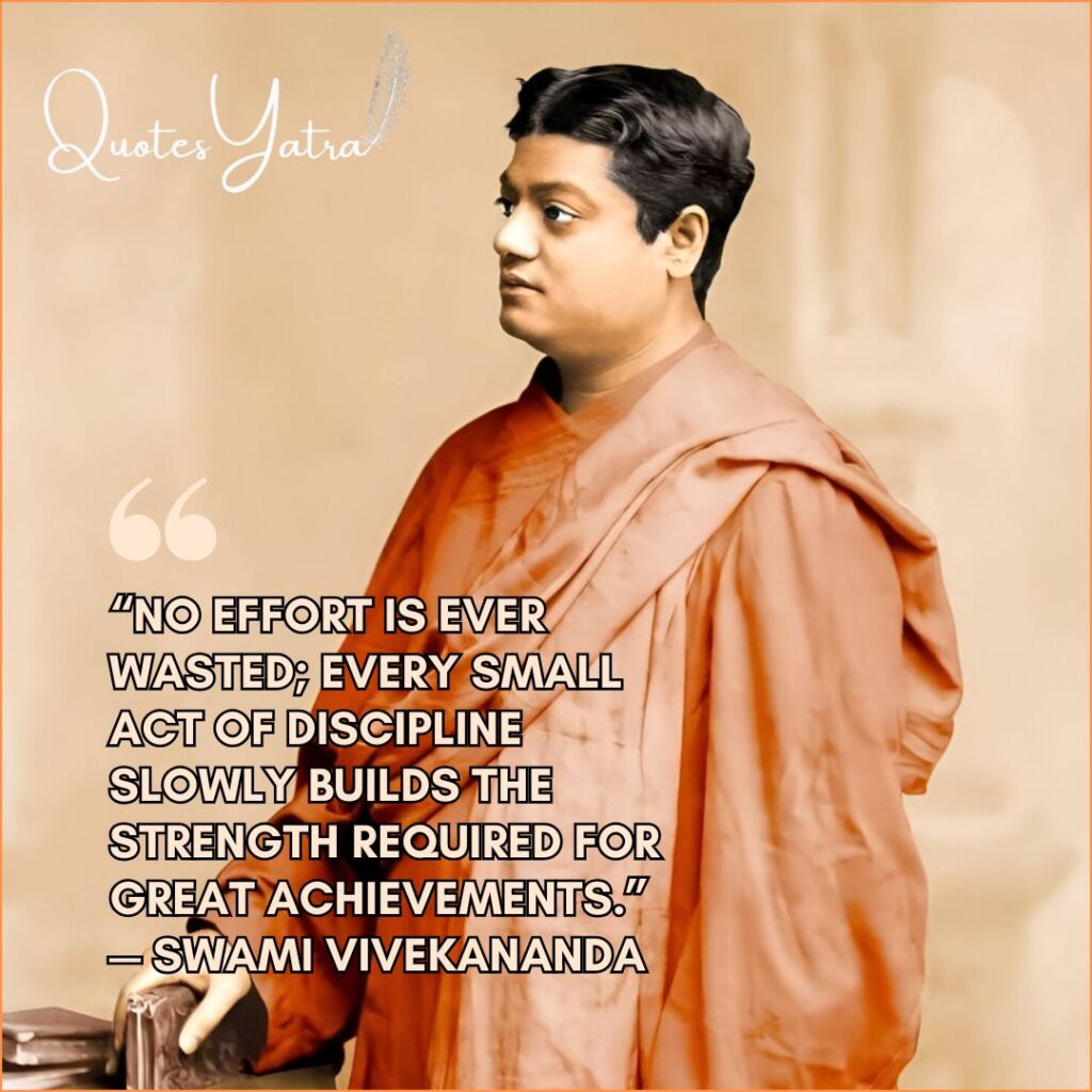 Swami Vivekananda Quotes on Discipline and Hard Work
