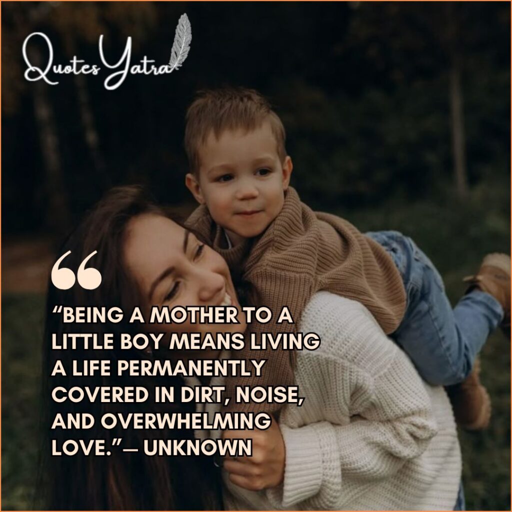 Funny Mama and Son Quotes for the "Boy Mom" Life