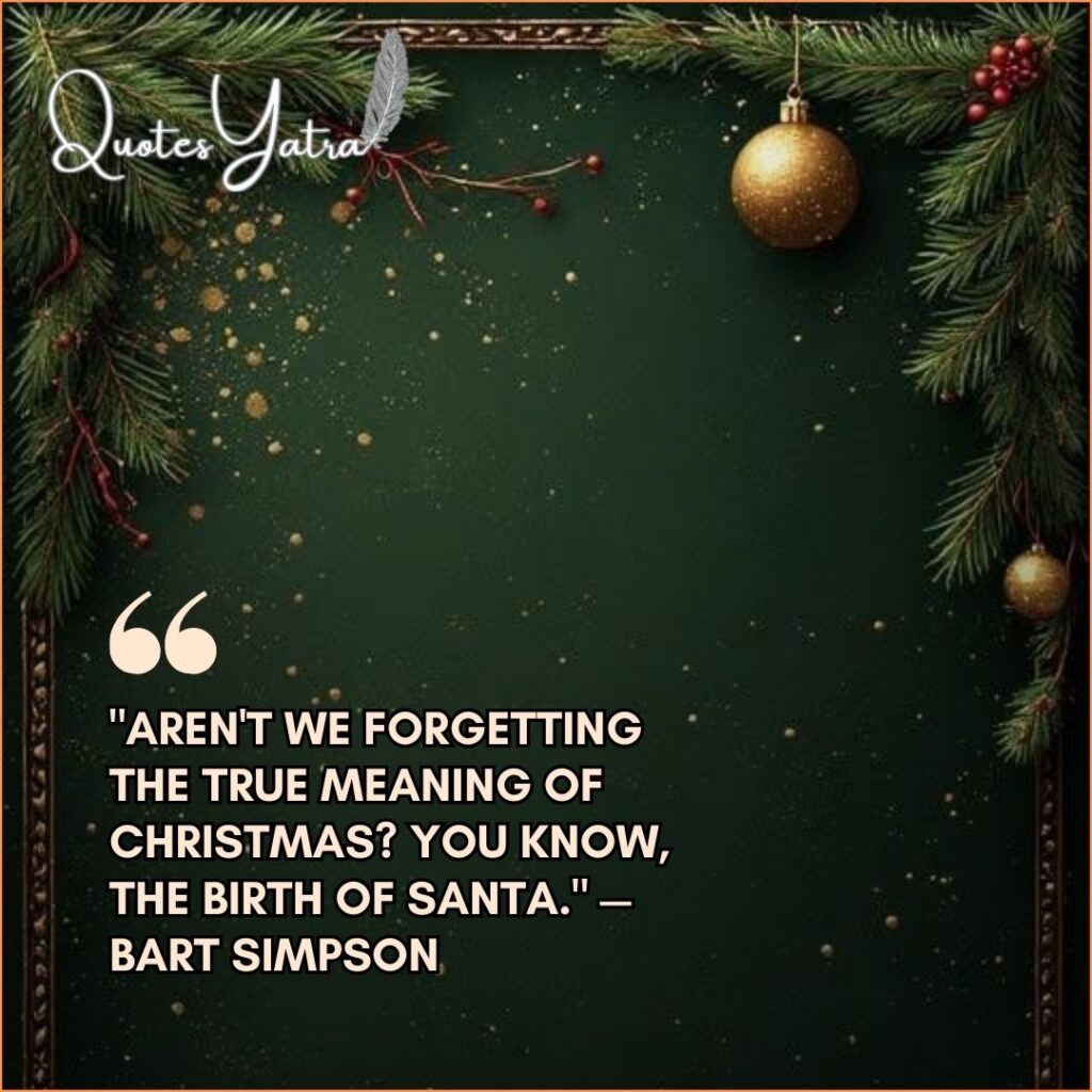 Humorous Christmas image featuring tangled lights or a funny holiday scene, with a funny text quote overlay.