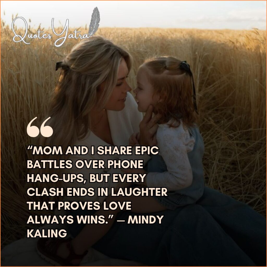 Playful argument or sassy expression between mom and teen daughter illustrating Drama Quotes