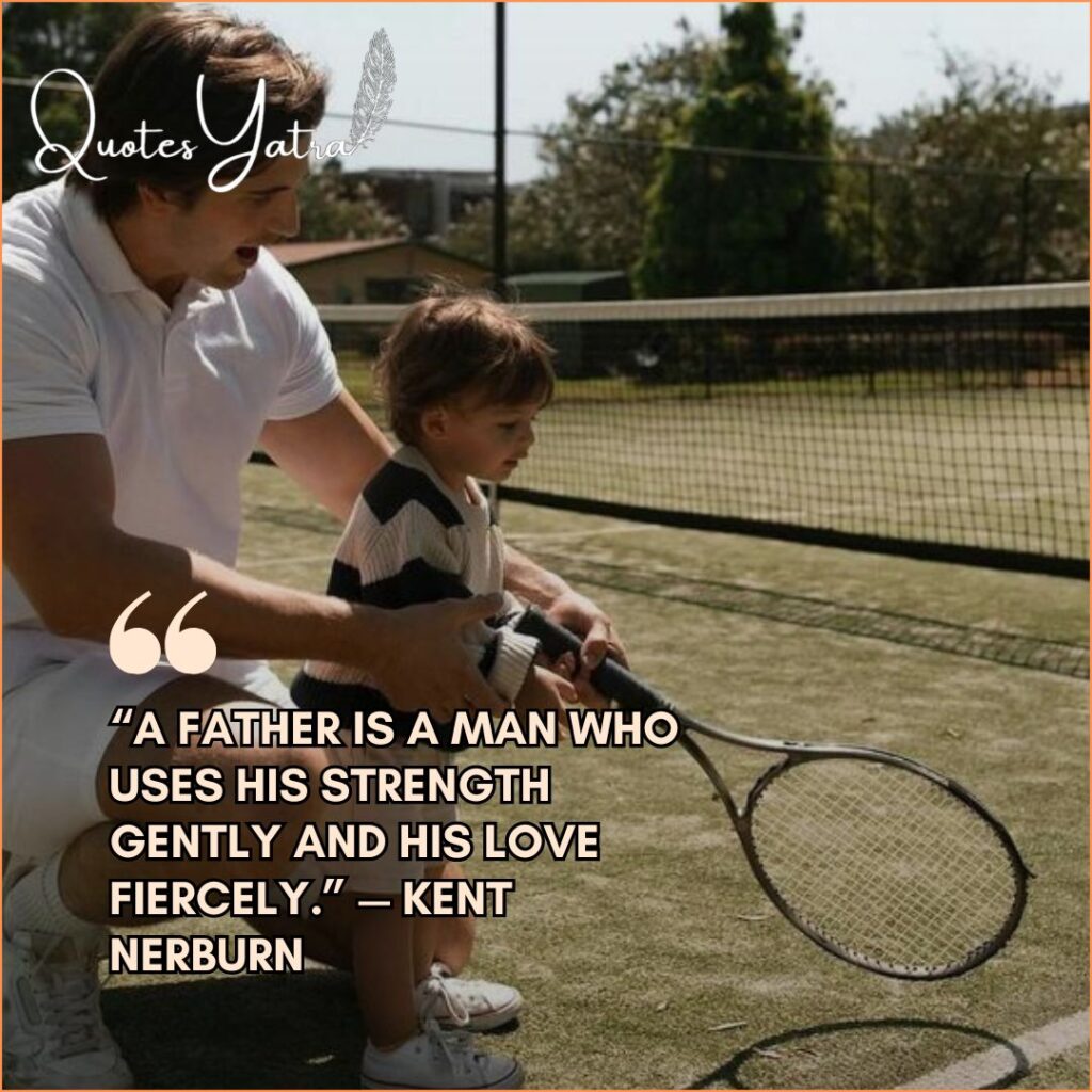 Growing Up Together: Papa Quotes from Son