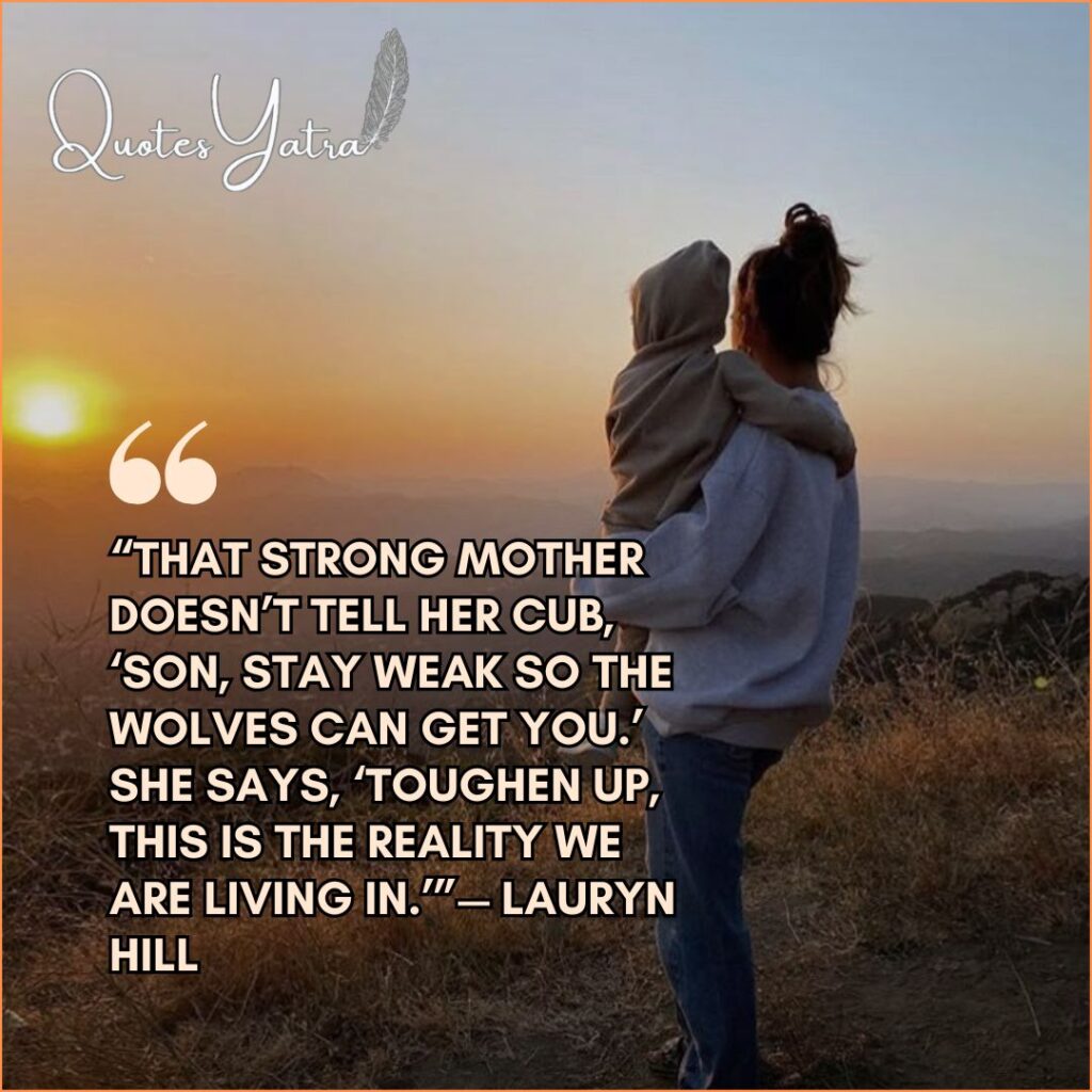 Inspirational Quote About Mother and Son Bonds