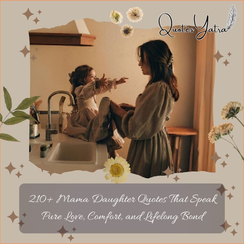 210+ Mama Daughter Quotes That Speak Pure Love, Comfort, and Lifelong Bond