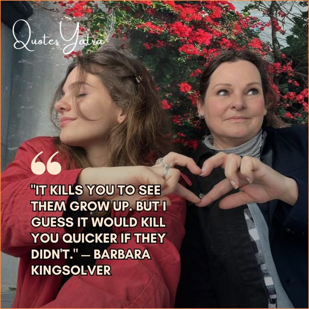 Mother and grown daughter embracing outdoors, representing mama quotes for daughters growing up