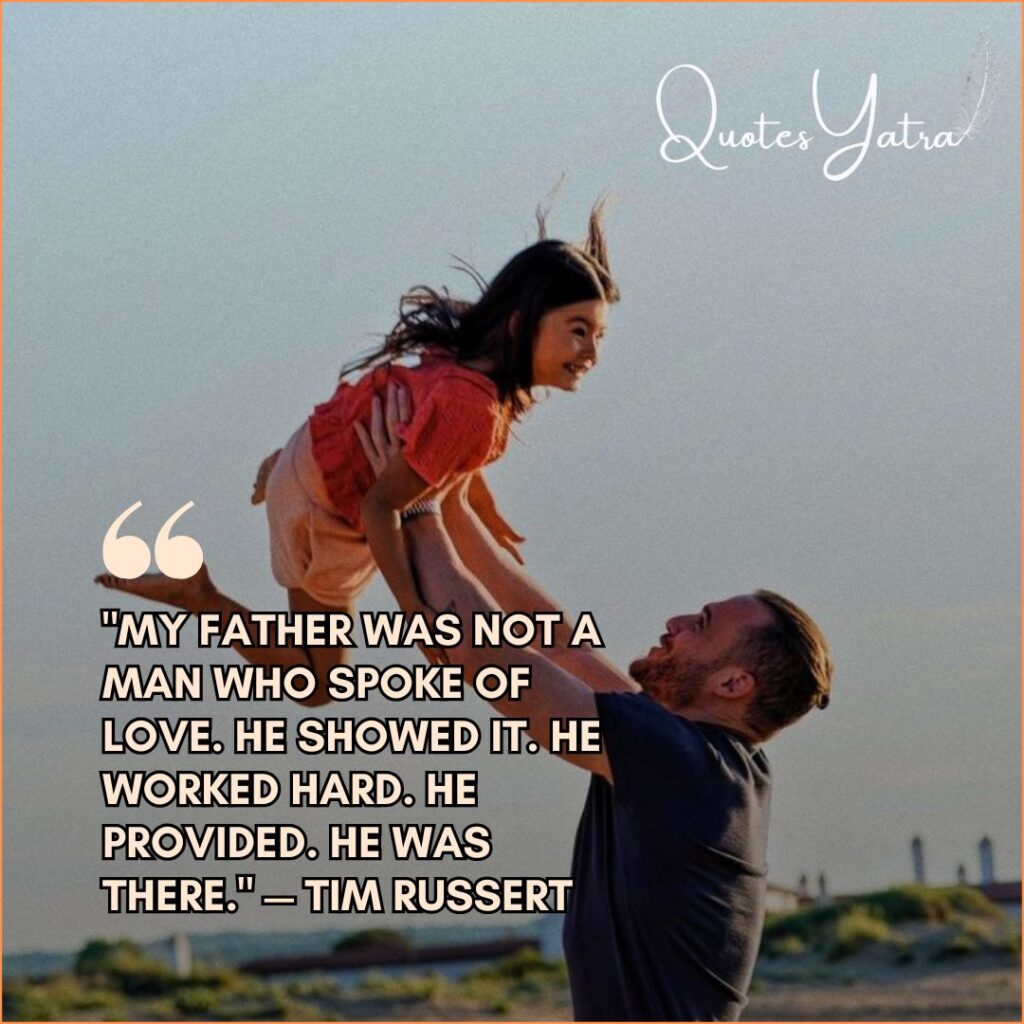 "Papa and Daughter" Quotes (Warm & Protective)
