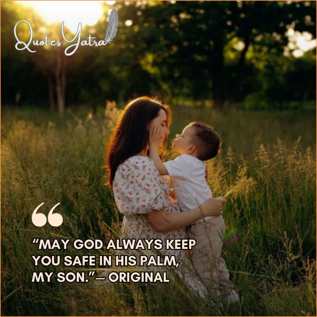 Religious Blessings for a Son