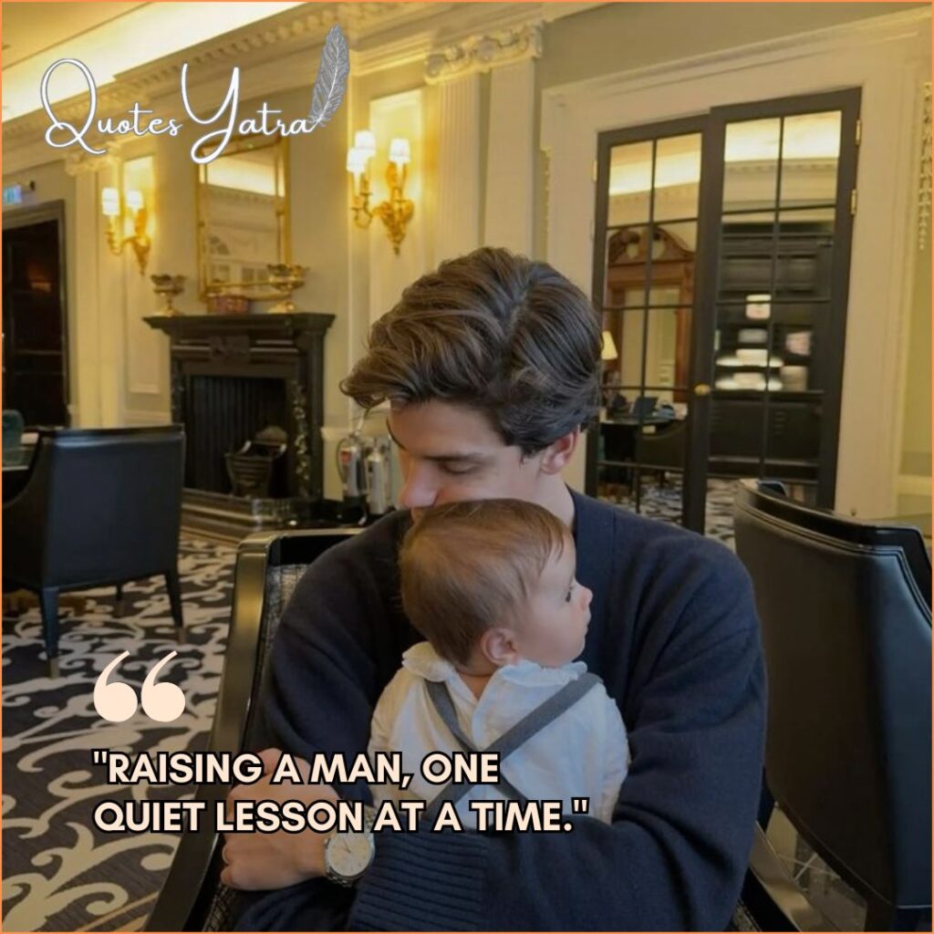 Short & Powerful Captions for Father & Son