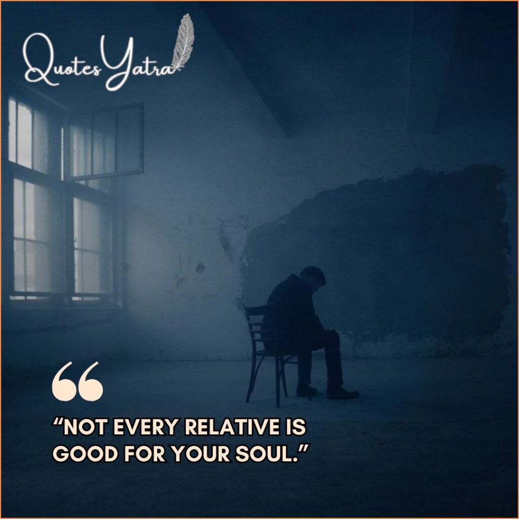 Short Toxic Relatives Sayings