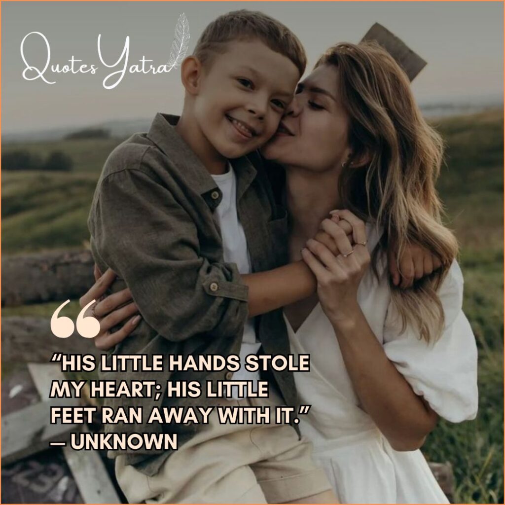 Short and Sweet Mom and Son Sayings