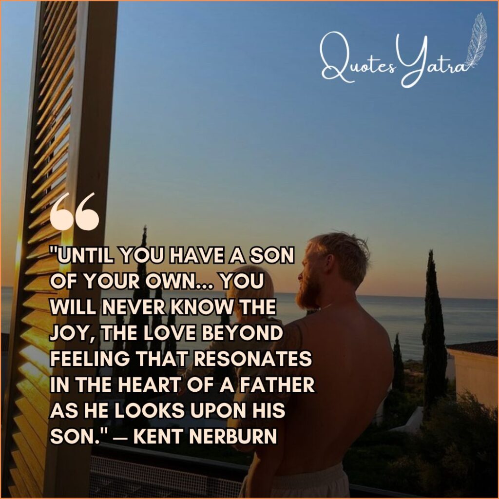 The Transformation: How a Son Changes a Father