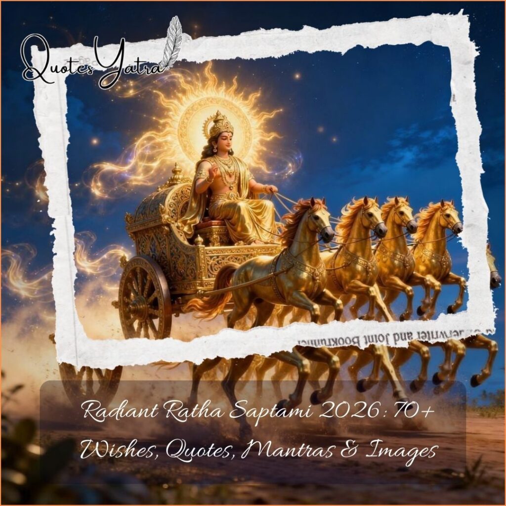 Radiant Ratha Saptami 2026: 70+ Wishes, Quotes, Mantras & Images