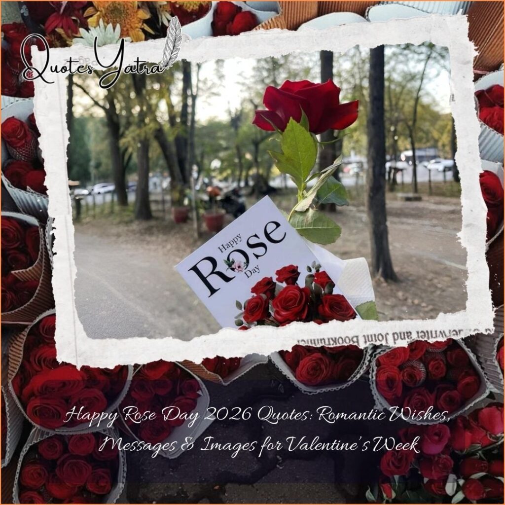 Happy Rose Day 2026 Quotes: Romantic Wishes, Messages & Images for Valentine’s Week