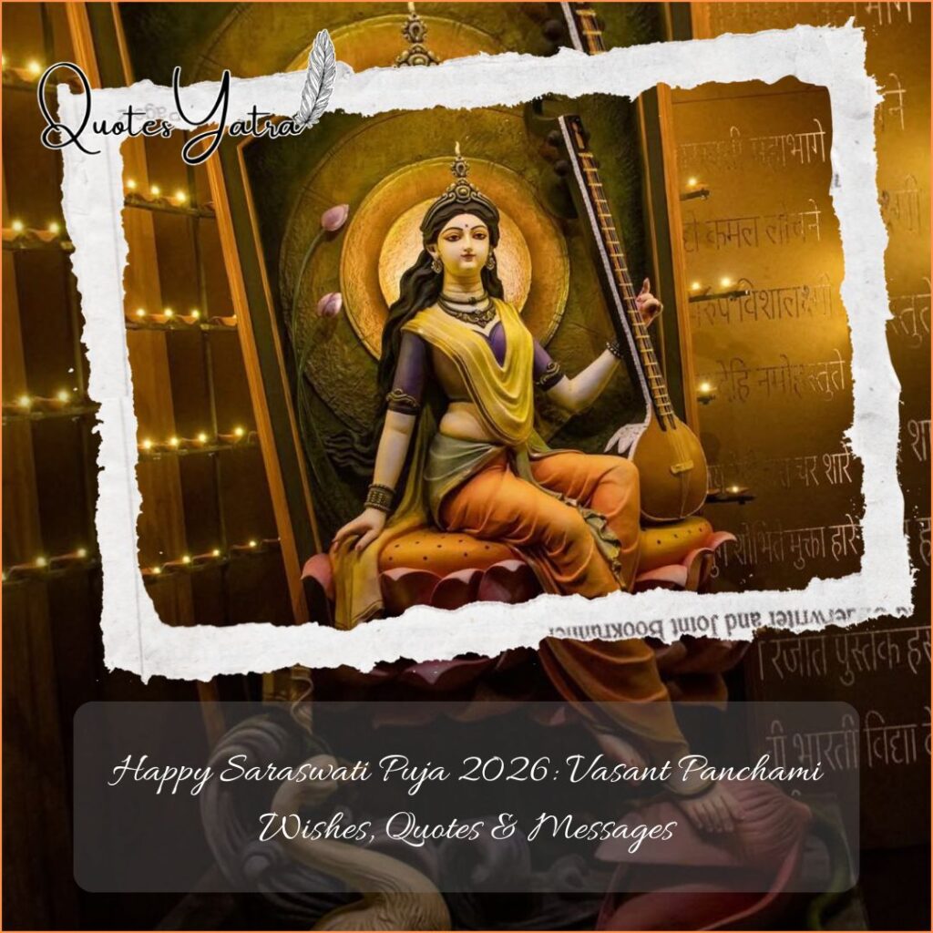 Happy Saraswati Puja 2026: Vasant Panchami Wishes, Quotes & Messages