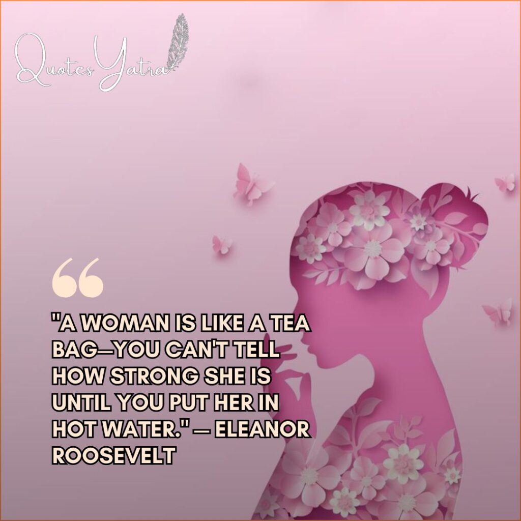 Funny women empowerment quote image for International Women’s Day celebration.