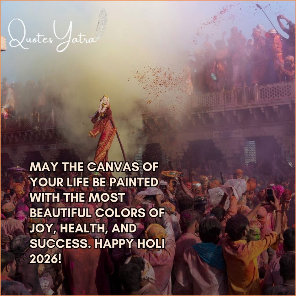 people celebrating Holi festival throwing colors in traditional Indian celebration