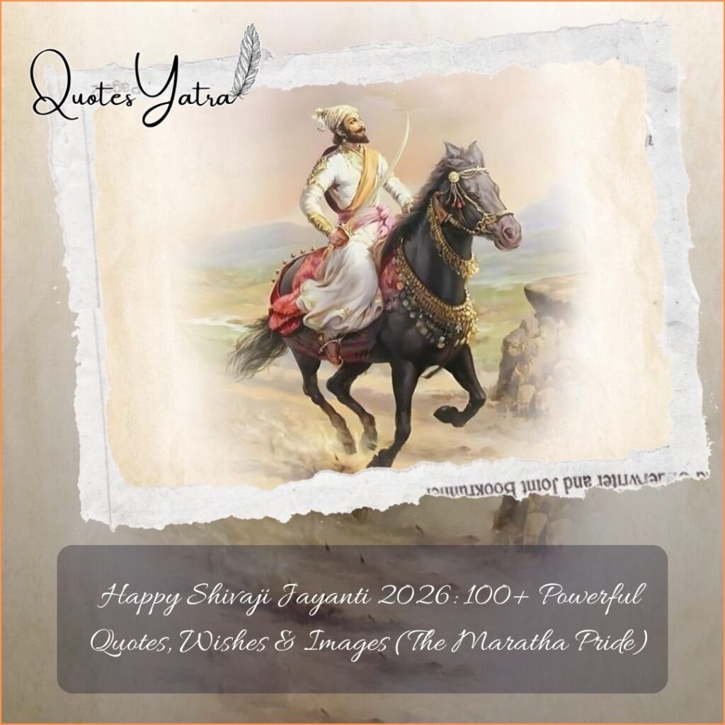 Happy Shivaji Jayanti 2026: 100+ Powerful Quotes, Wishes & Images (The Maratha Pride)