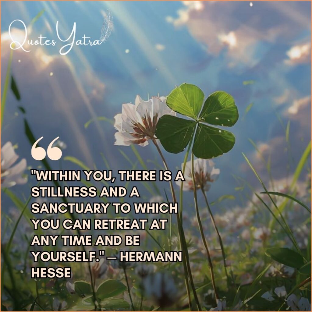 Inspirational Eid al-Fitr Quotes on patience and inner peace with sunlight nature scene