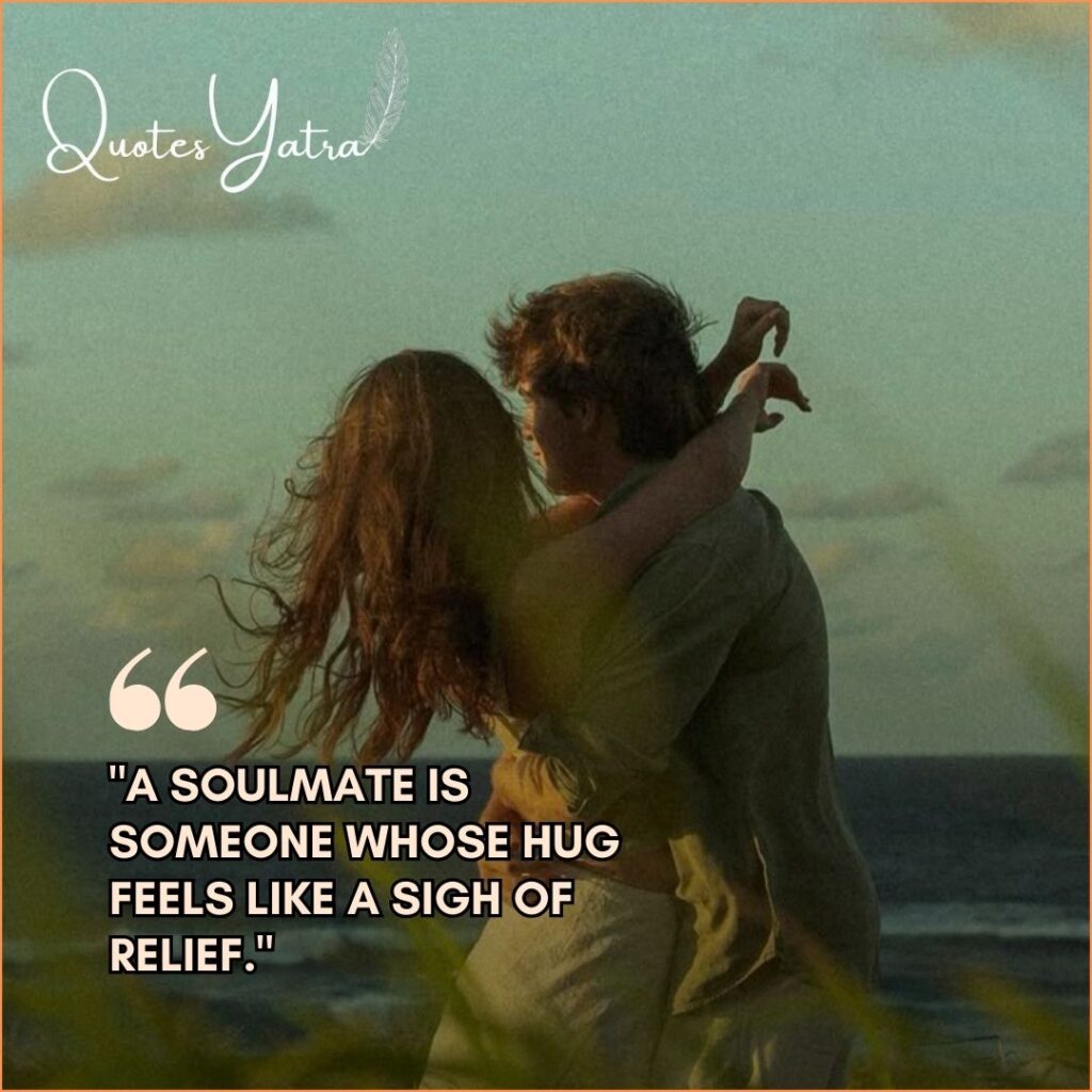 Silhouettes of two foreheads touching in a quiet, intimate embrace against a sunset, symbolizing spiritual connection.