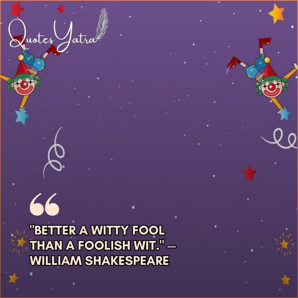 Colorful cartoon clown playing trumpet with text โTrust nothing, question everything, and laugh at it all.โ
