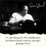 35+ Life-Changing Dr. B.R. Ambedkar Quotes for Students & Youth on Education, Equality & Leadership (2026)